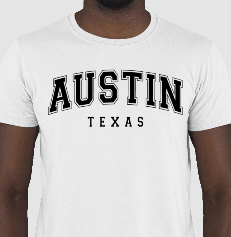 Camiseta Masculina - Austin