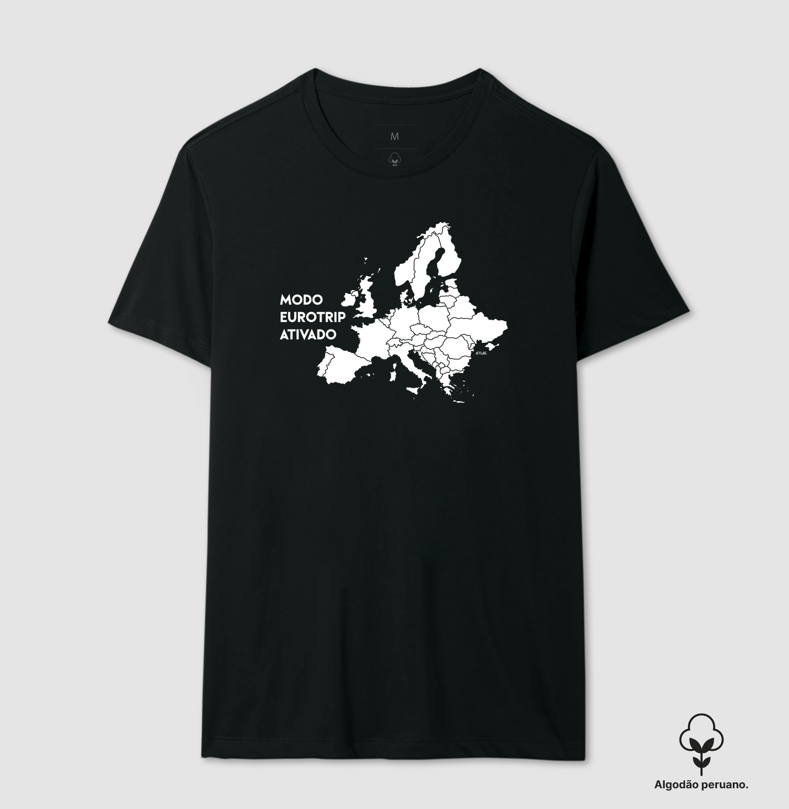 Modo Eurotrip Ativado - Personalizável Preta