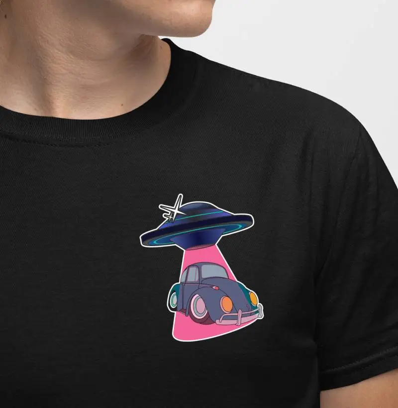 Camiseta Abdução Cósmica do Fusca