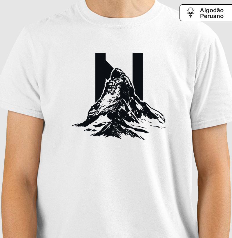 Camiseta Matterhorn Algodão Peruano