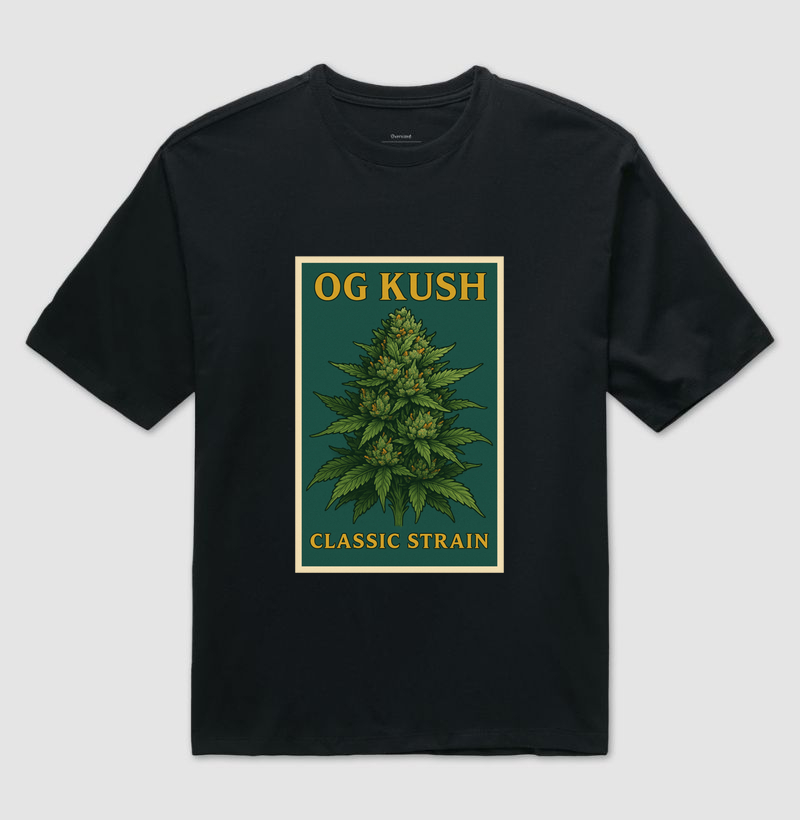Camiseta oversized - OG Kush
