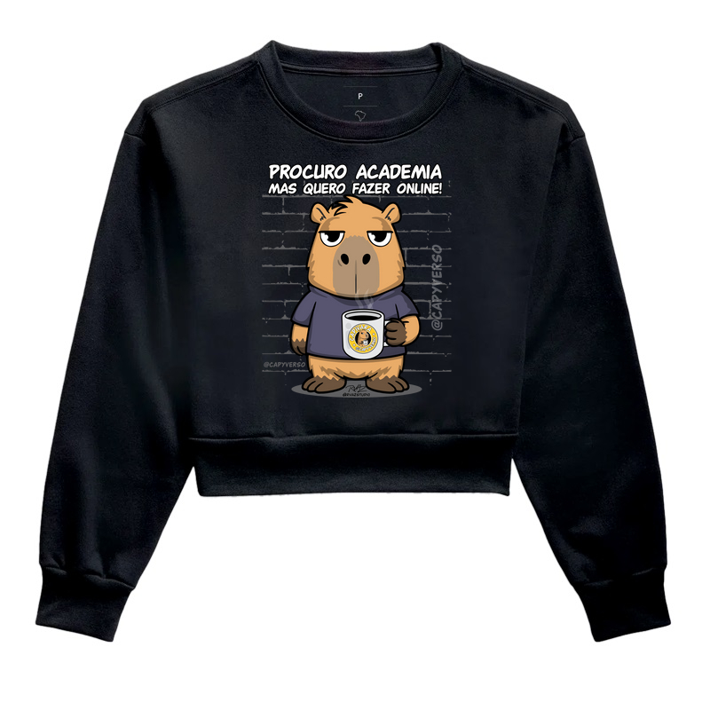 Camiseta Capivara Academia Online