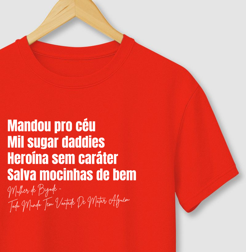 Heroína Sem Caráter - Mulher de Bigode