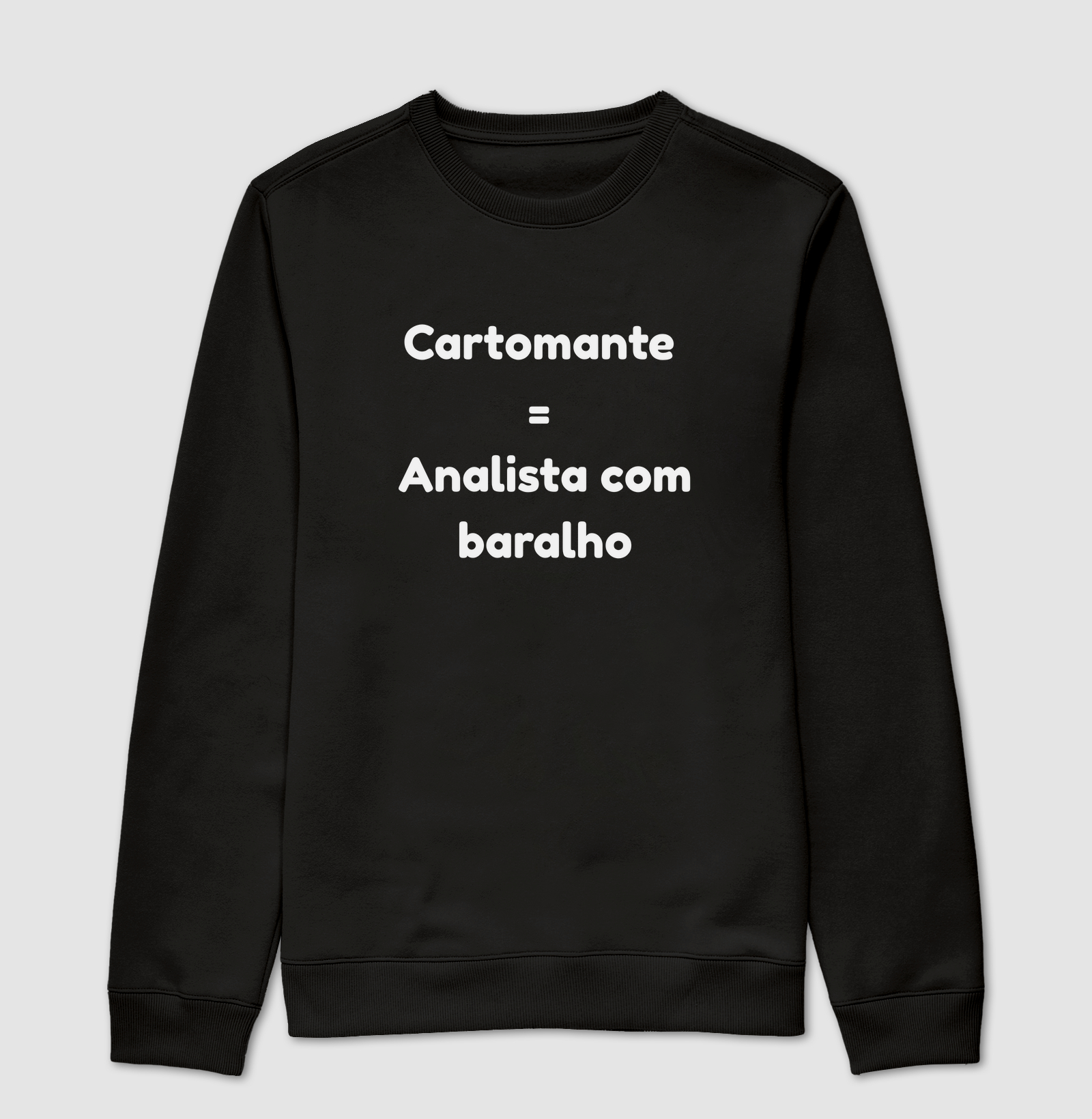 Cartomante = Analista com Baralho