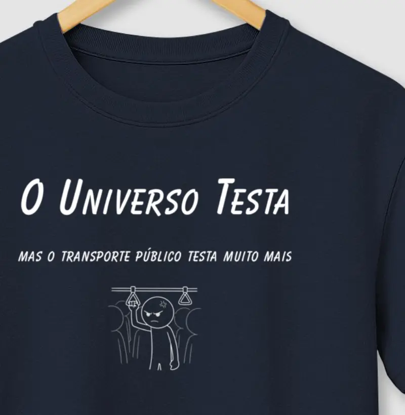 o Universo testa