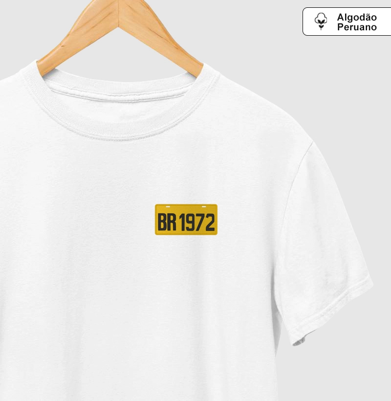 Placa Amarela 1972 PIMA