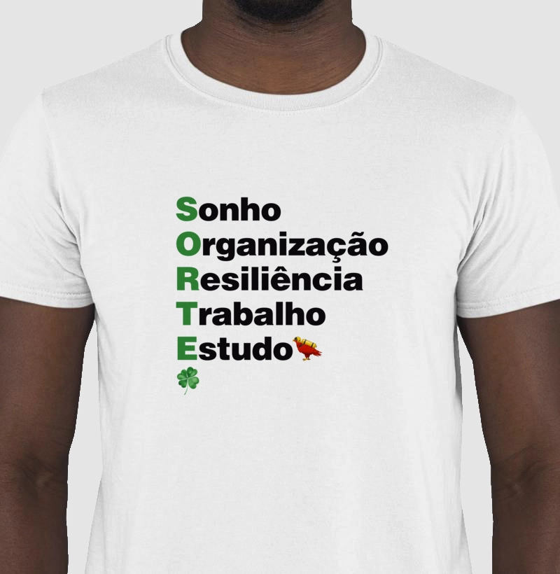 SORTE de quem vai a luta