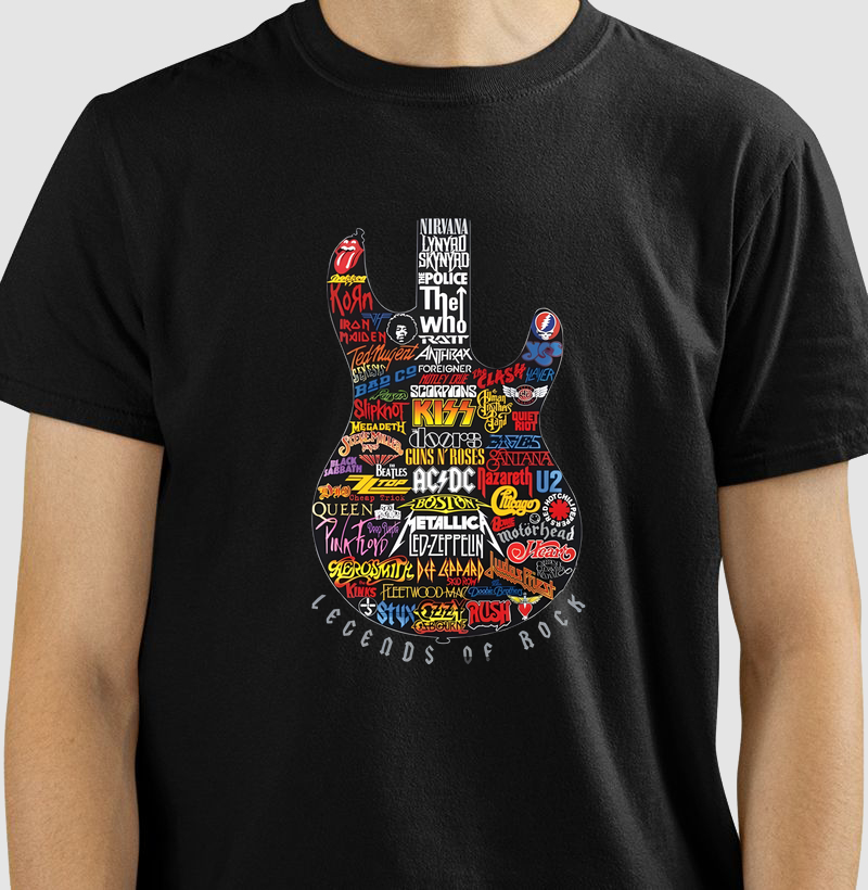 Camiseta Love Skull Rock