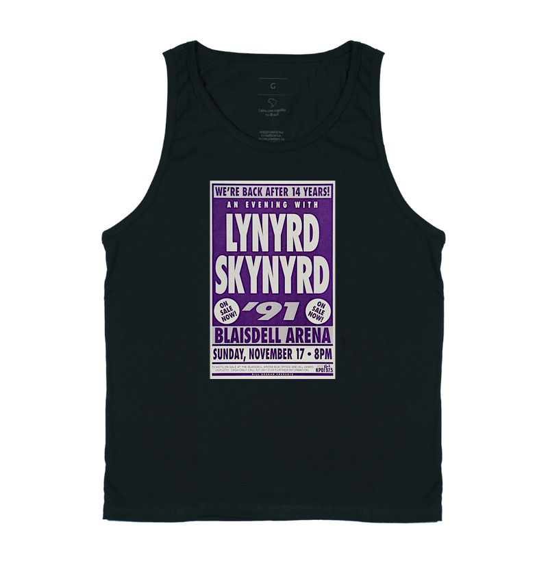 Cartaz - Lynyrd Skynyrd 1991