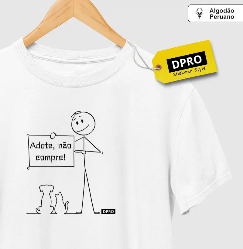 Adote, não compre.