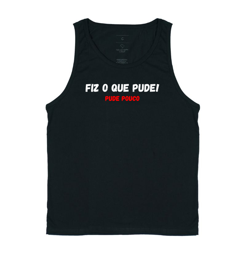 Fiz o que pude!