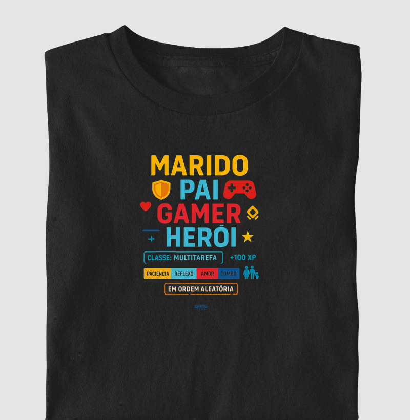 Marido Pai Gamer Herói 2