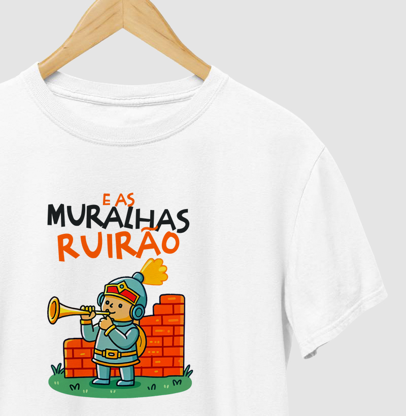 E as muralhas ruirão (vem com Josué lutar em Jericó)