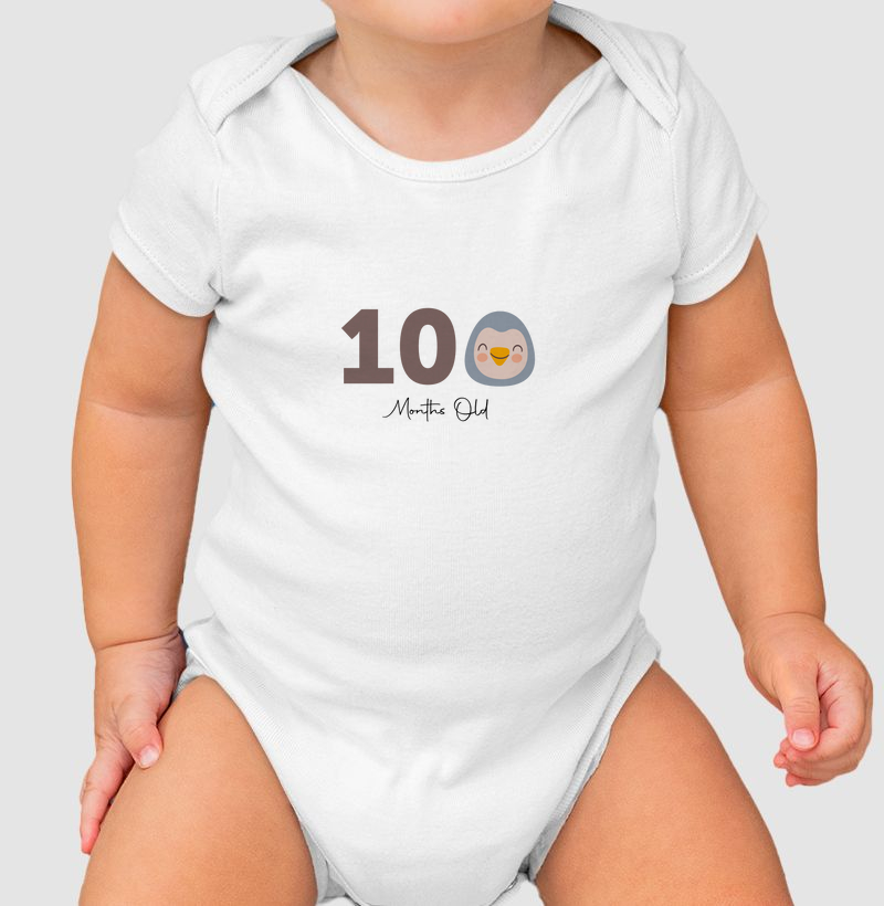 Body Infantil 10 Meses Algodão
