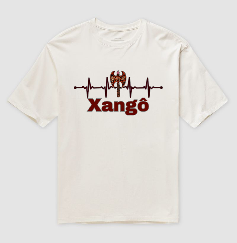 Camiseta Oversize Frequência de Xango 100% Algodão várias cores