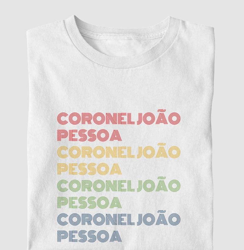 Coronel João Pessoa Letreiro Retrô