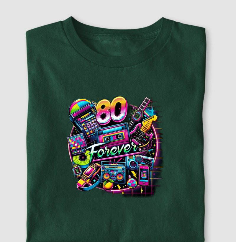Camiseta 80 Forever