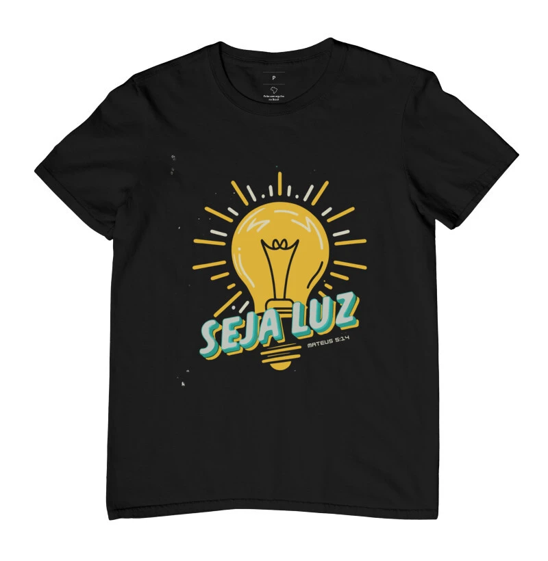 Camiseta Seja Luz
