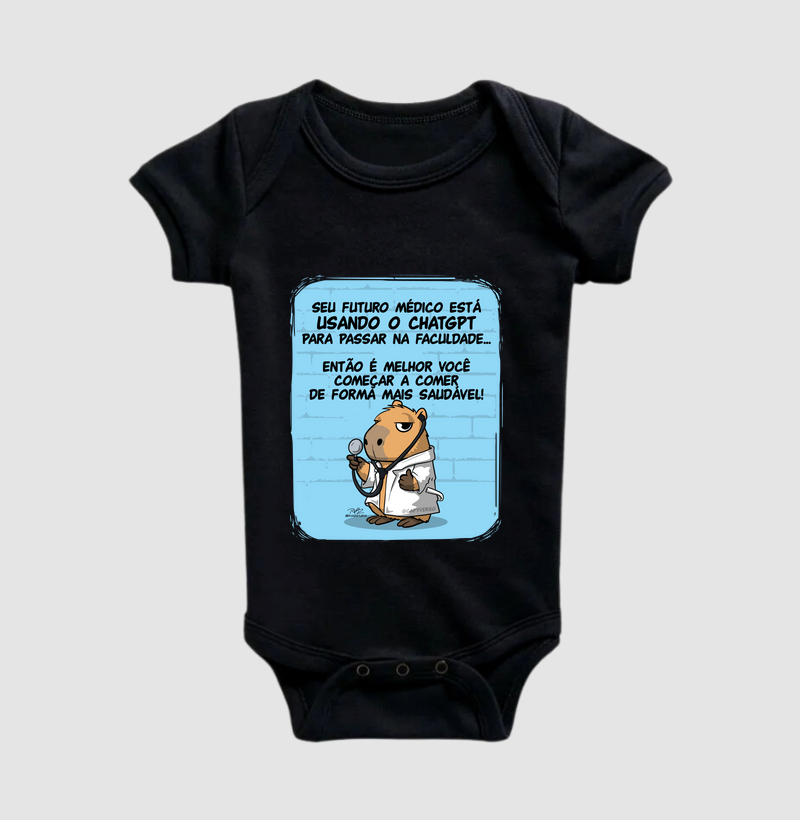 Camiseta Capivara Médico