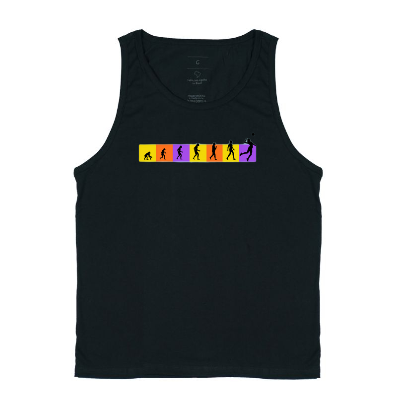 camiseta evolução