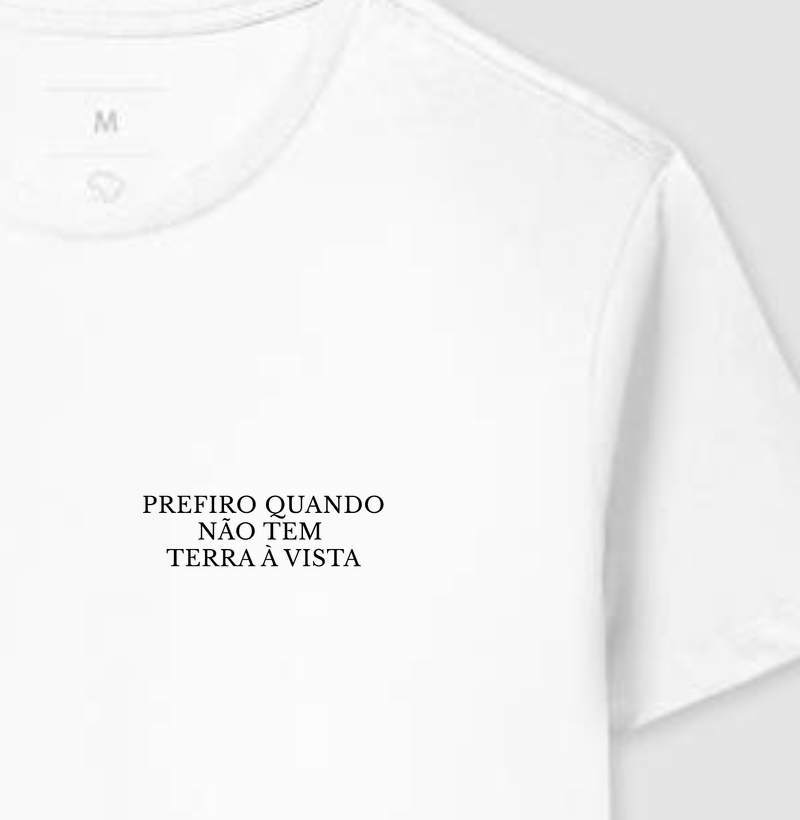 SEM TERRA À VISTA - Algodão 30.1 