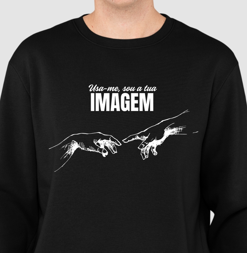 Moletom Criação Sou sua Imagem