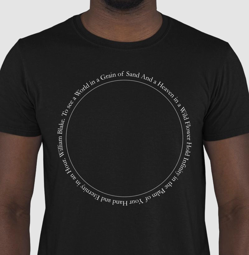 Camiseta - Poema - William Blake