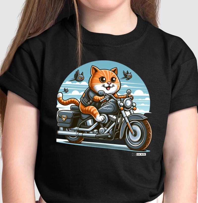 071 - Camiseta Infantil - Biker3