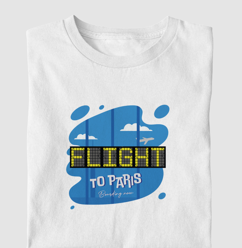 Flight to Paris 