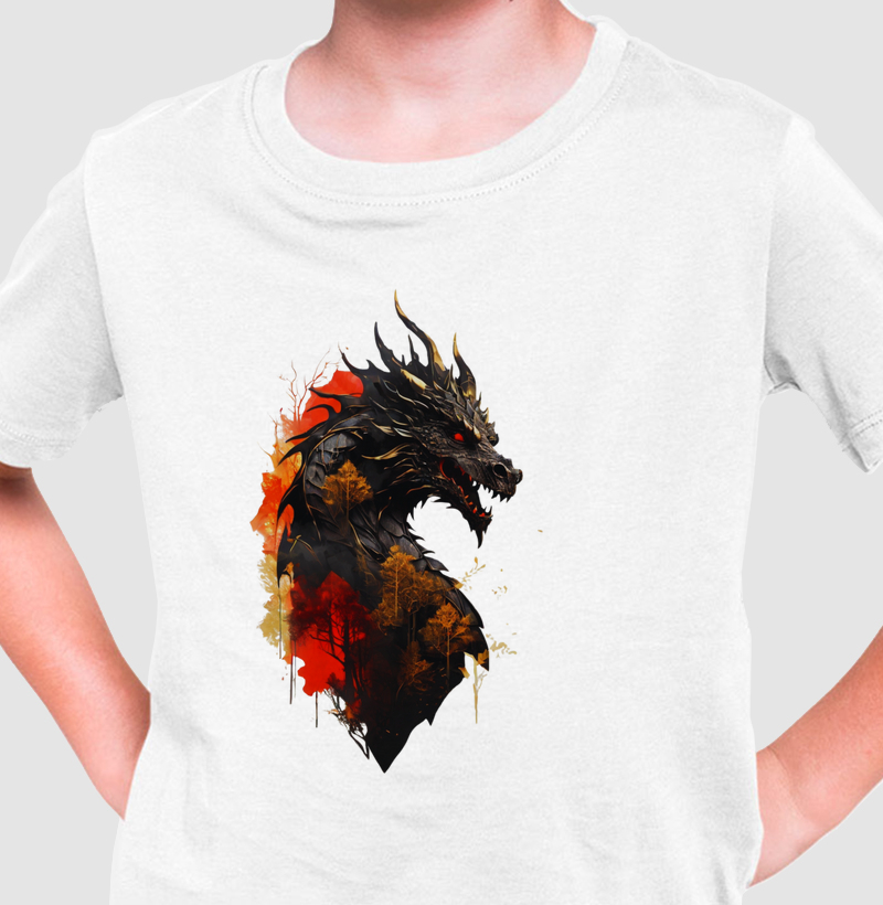 Camiseta Infantil Sombra do Crepúsculo