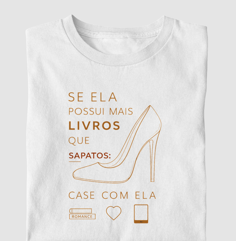 Sapatos X livros 