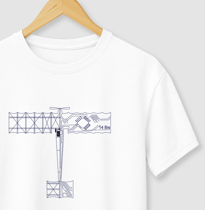 CAMISETA 14-Bis TECNOLÓGICO