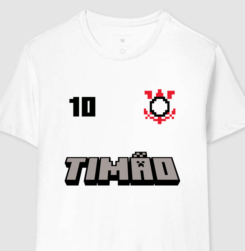 Camiseta - Minecraft Timão