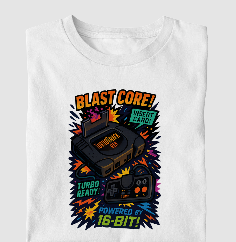 Console Vetor Turbo Grafx Blast Core