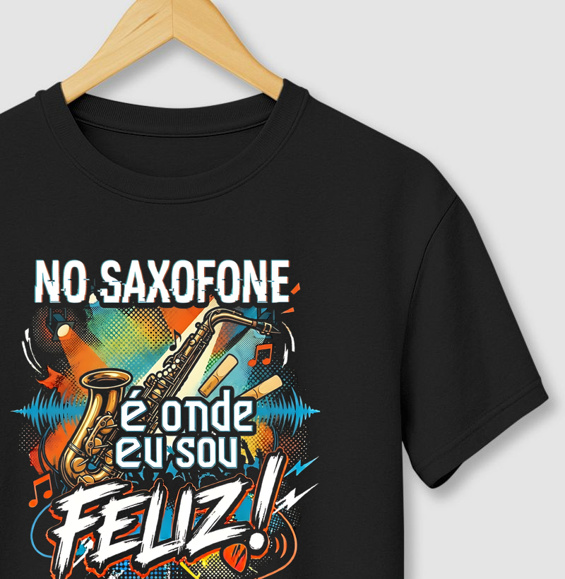 "No Saxofone é Onde Eu Sou Feliz"