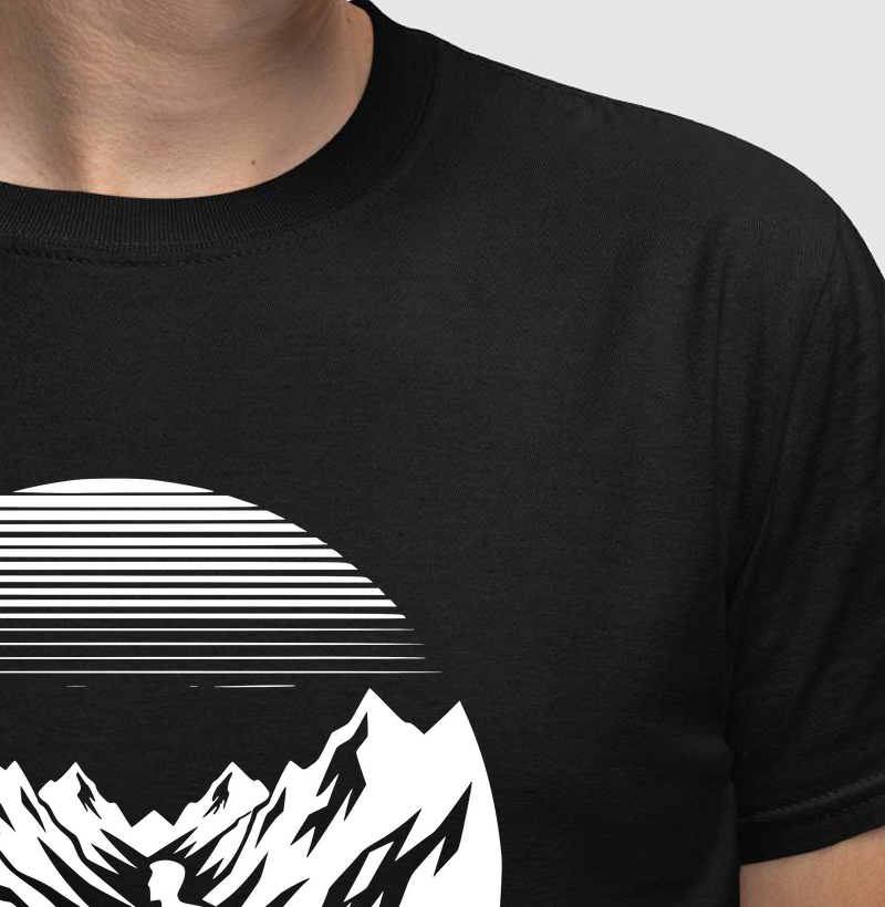 Camiseta de Corrida na Montanha | Desafio e Superação | Moda Esportiva Exclusiva VB