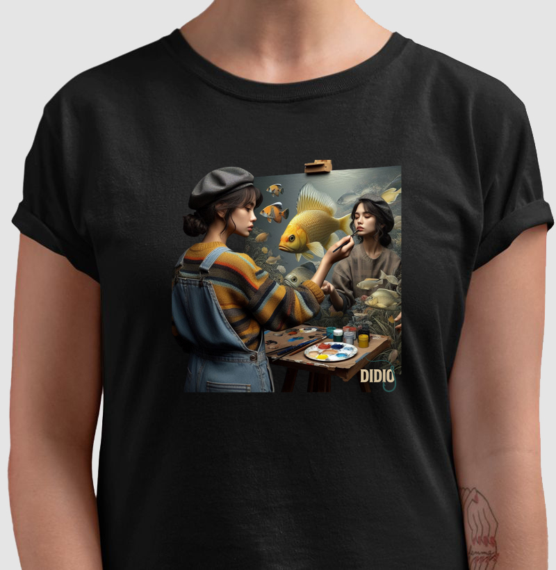 Camiseta minha pintura