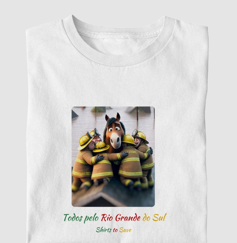 Camiseta Todos pelo RS