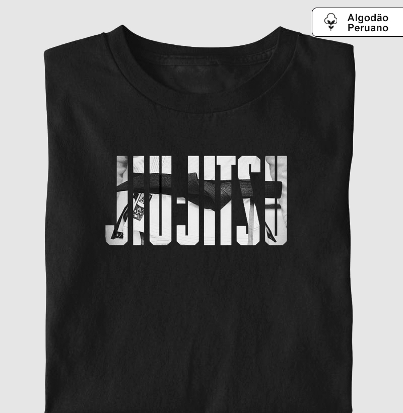Camiseta Jiu-Jitsu - Algodão Peruano