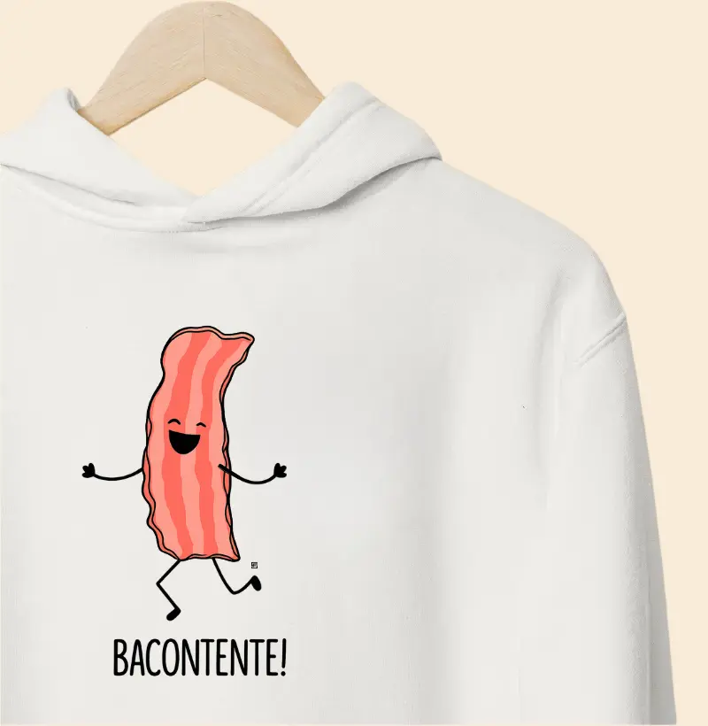 Hoodie Moletom Bacontente