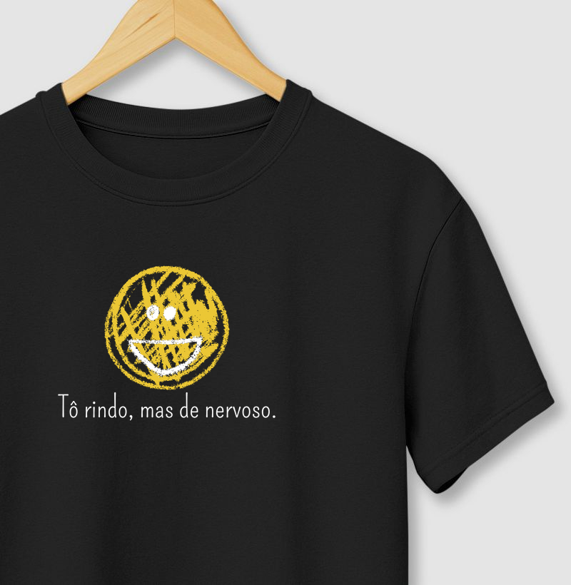 Tô rindo, mas de nervoso.