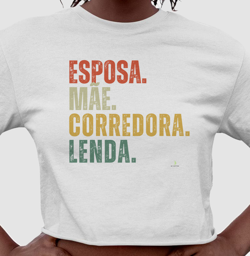 Esposa, mãe, corredora e lenda