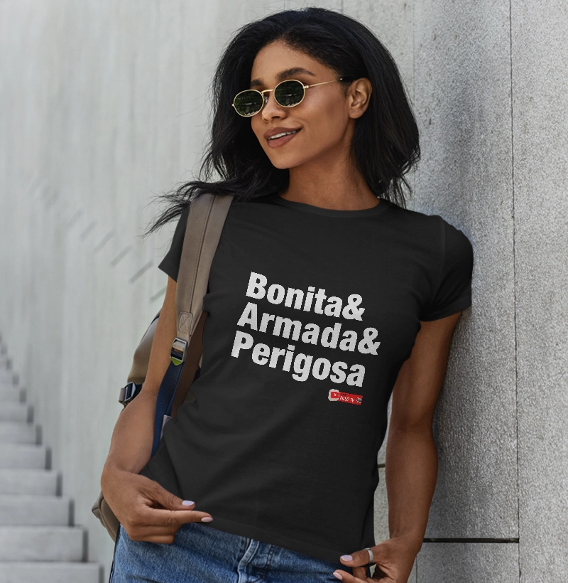 Baby Look Frase Bonita