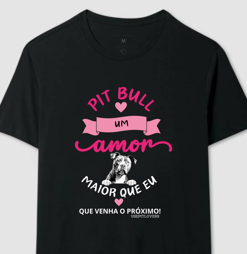 Pit bull um amor maior que eu que venha o próximo
