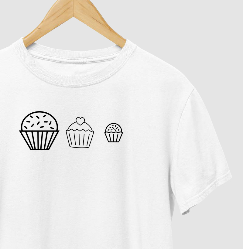 T-shirt família brigadeiro
