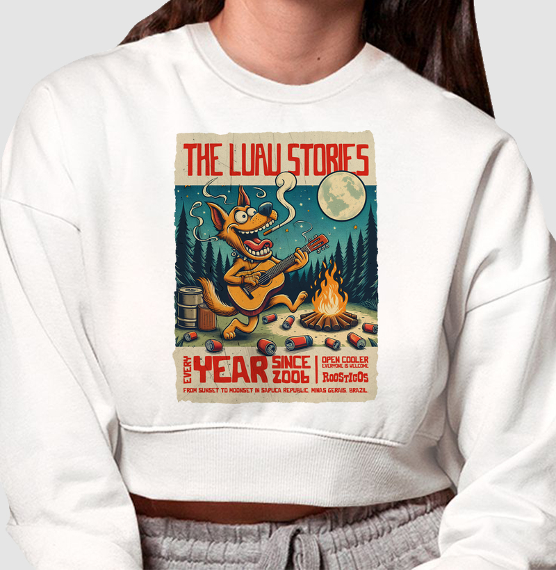 Cropped Moletom The Luau Stories