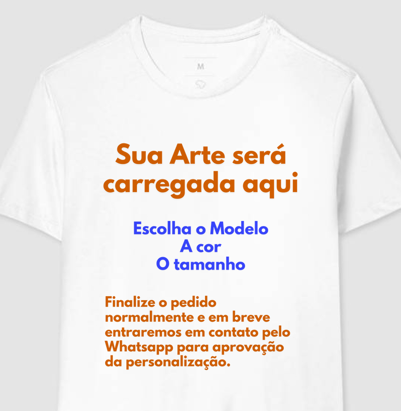 Confirme sua Estampa Personalizada