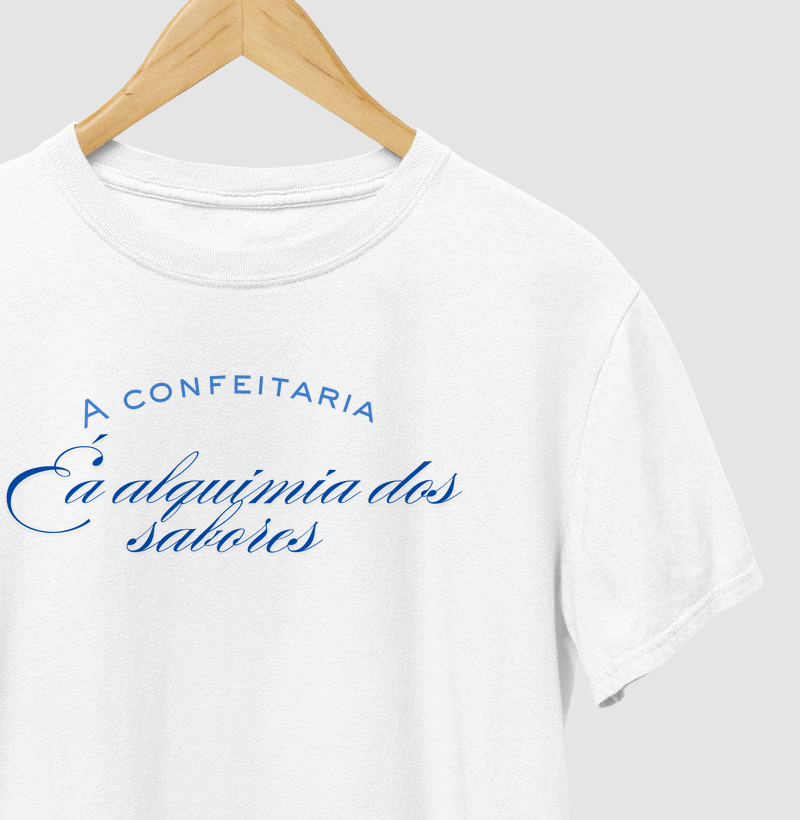 T-shirt alquimia dos sabores