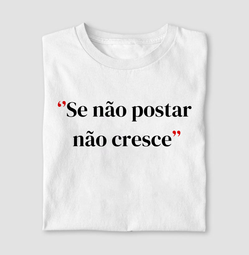 Se não postar