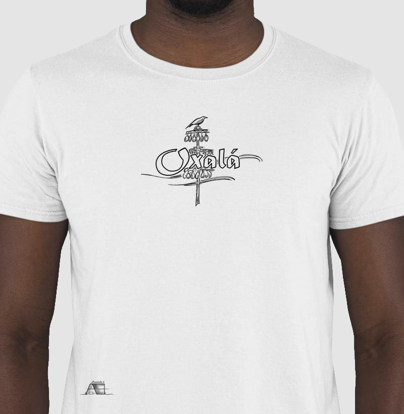 Camiseta Ferramenta de Oxalá – A Paz e a Sabedoria